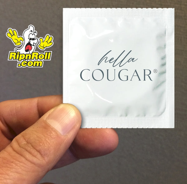 Printed White Foil with Full Color imprint - Hella Cougar