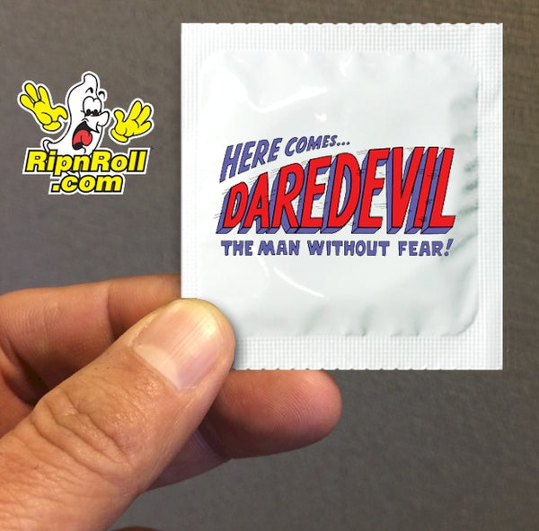 Printed White Foil with Full Color imprint - Daredevil