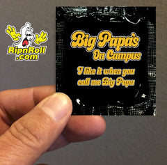 Printed Black Foil with Full Color imprint - Big Papa's