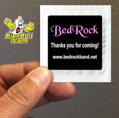 Printed White Foil with Full Color imprint - Bedrock