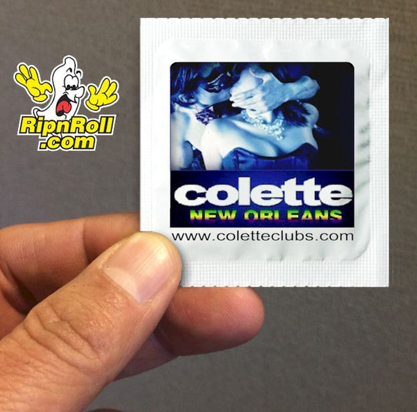 Printed White Foil with Full Color imprint - Colette