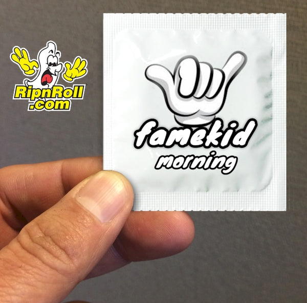 Printed White Foil with Full Color imprint - Famekid